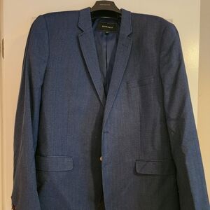 Men's blue sport coat